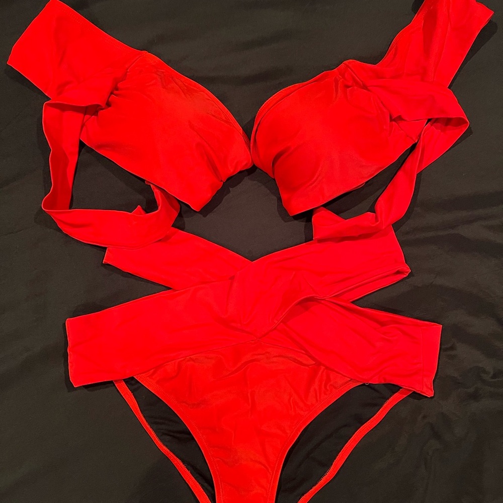 SwimsuitsForAll Ashley Graham Collection-Guapa Bikini- 16-Top, 20-Bottom